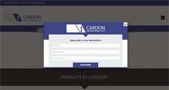 Desktop Screenshot of cardonrehab.com